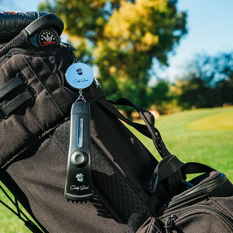 Golf Club Water Brush Pro Cleaner - Black