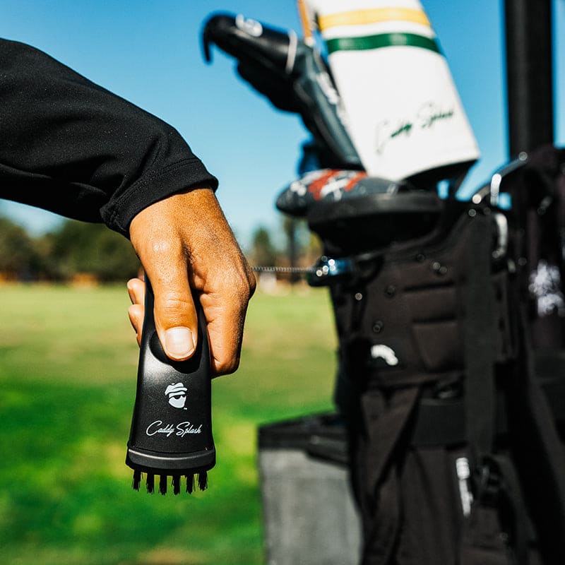 Golf Club Water Brush Pro Cleaner - Black