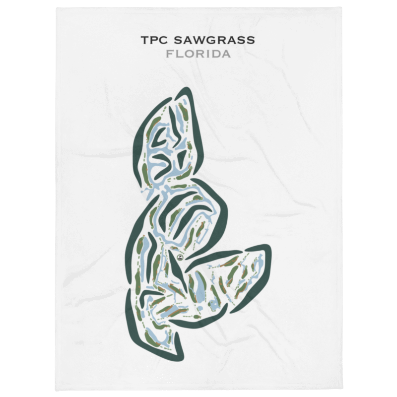 TPC Sawgrass - Dye's Valley Course and The Players Stadium Courses, Florida - Printed Golf Courses