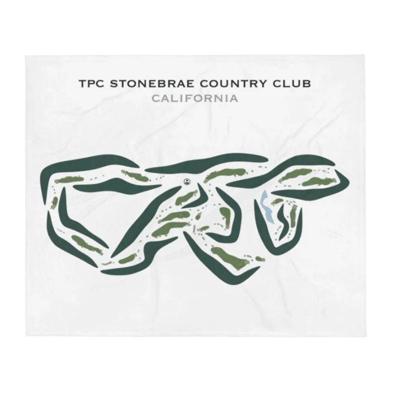 TPC Stonebrae Country Club, California - Printed Golf Courses