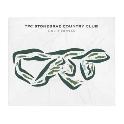 TPC Stonebrae Country Club, California - Printed Golf Courses
