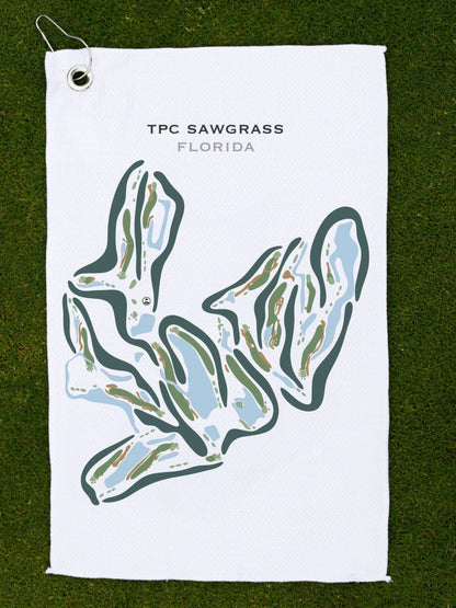 TPC Sawgrass Golf Course, Ponte Verda Beach Florida - Printed Golf Courses