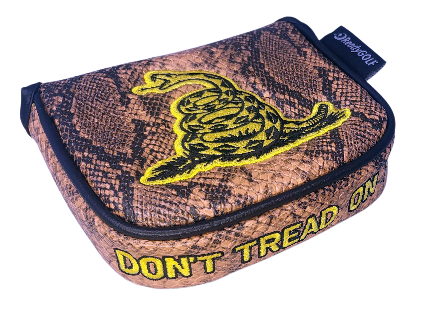 L.A.B. DF3 Embroidered Center-Shafted Putter Cover by ReadyGOLF - Don't Tread On Me