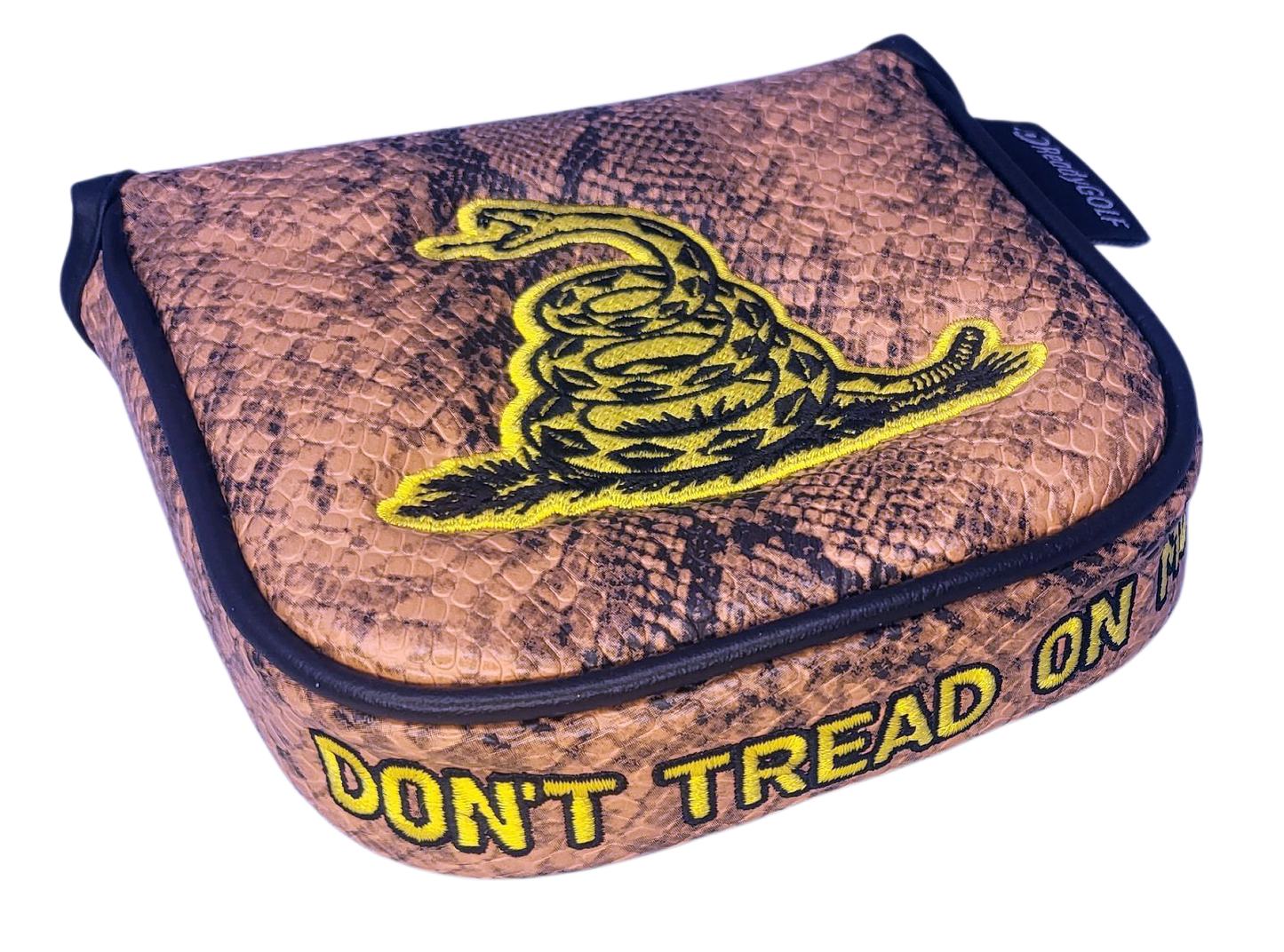 L.A.B. DF3 Embroidered Center-Shafted Putter Cover by ReadyGOLF - Don't Tread On Me