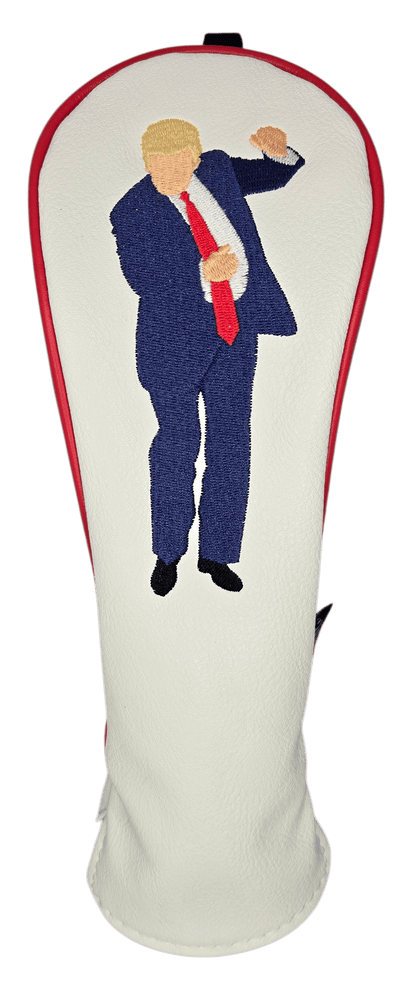 Trump Birdie Dance Embroidered Headcover Set by ReadyGOLF - Driver, Fairway, Hybrid