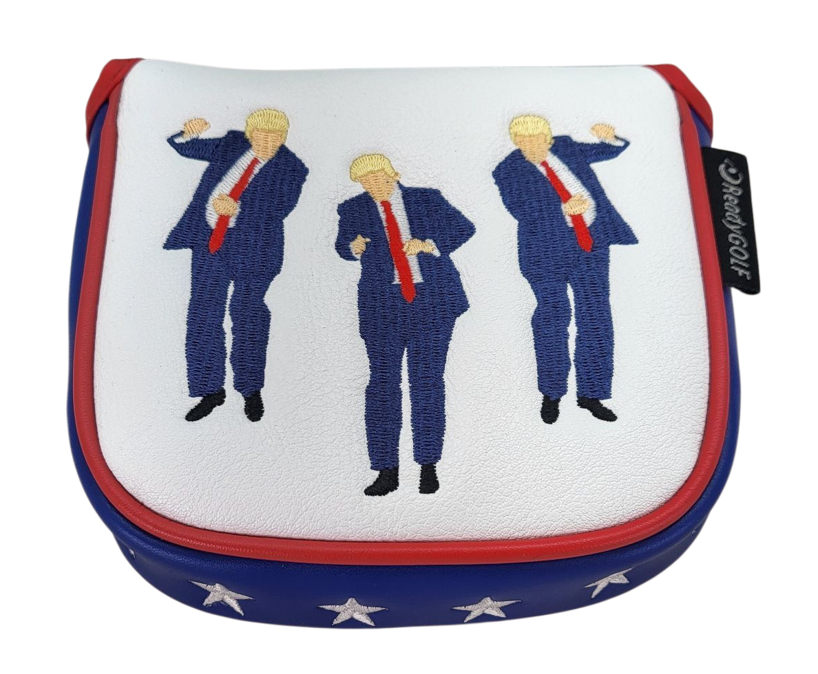 Ai-ONE Square 2 Square Max Center-Shafted Putter Cover by ReadyGOLF - Trump Birdie Dance