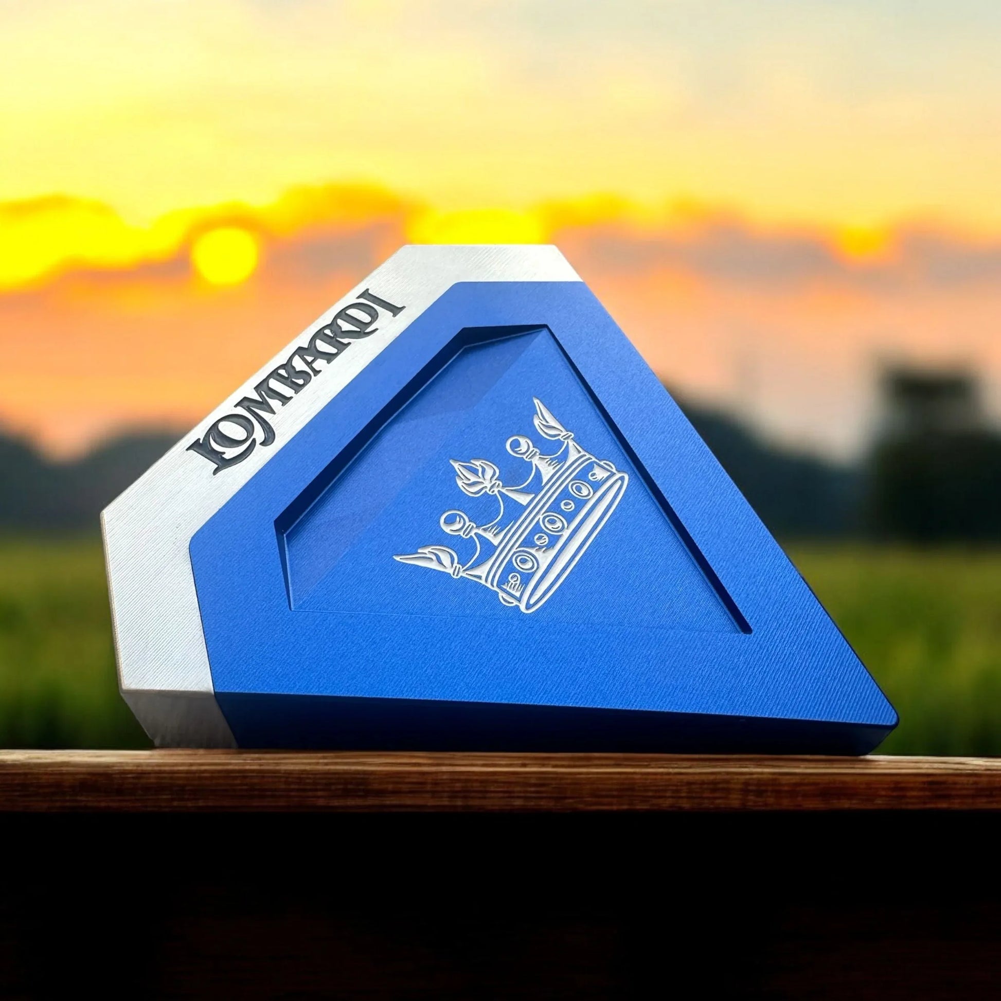 Lombardi Golf Custom Blue Diamond Mallet Golf Putter - GOLF LEAGUE