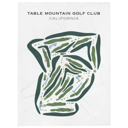Table Mountain Golf Club, California - Printed Golf Course