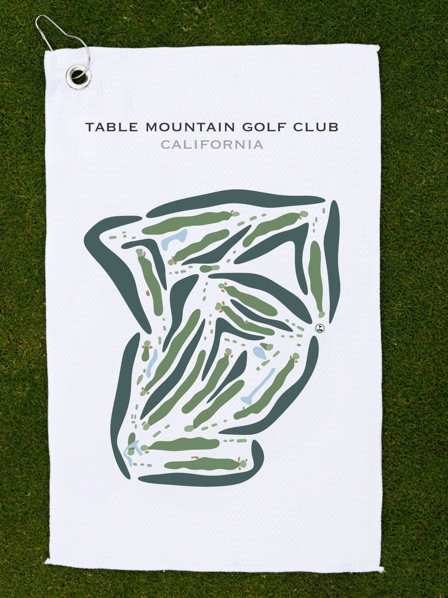Table Mountain Golf Club, California - Printed Golf Course