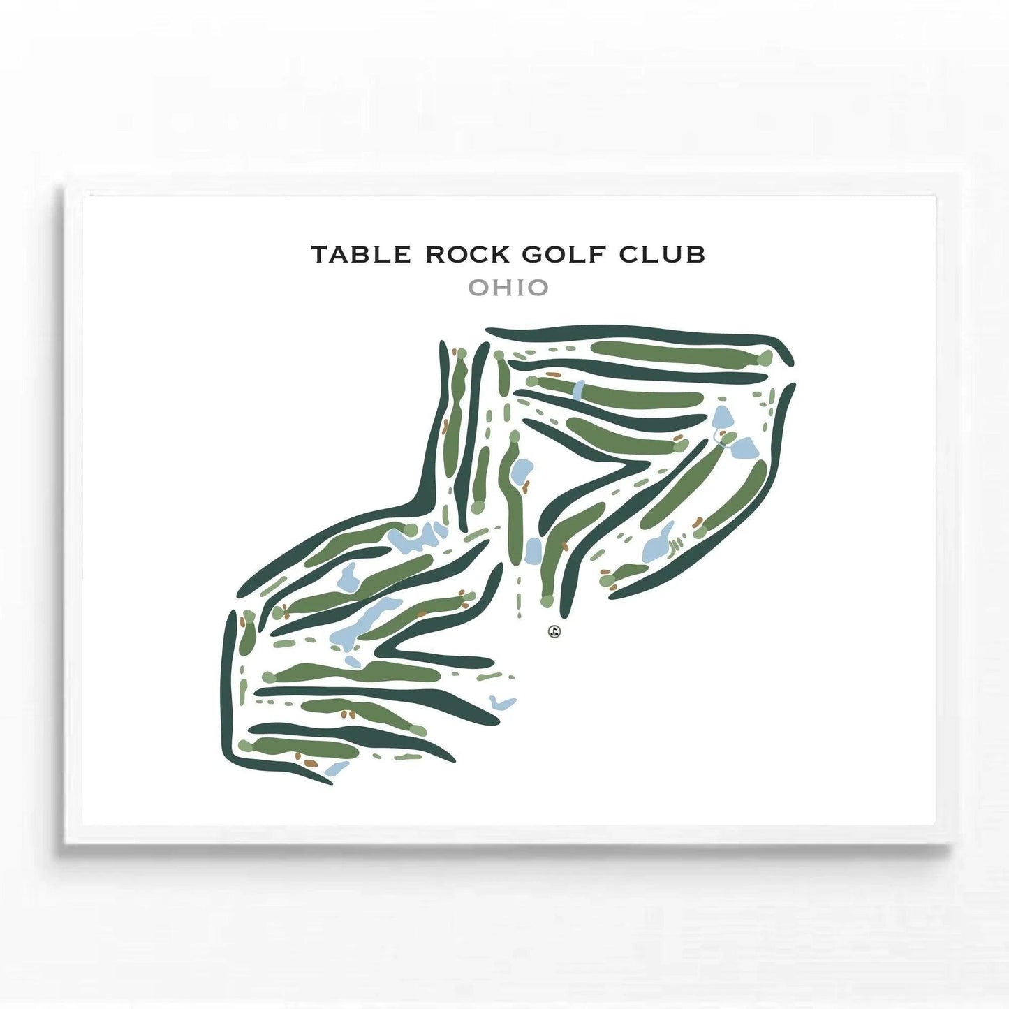 Table Rock Golf Club, Ohio - Printed Golf Courses