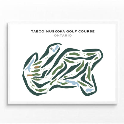 Taboo Muskoka Golf Course, Ontario - Printed Golf Courses