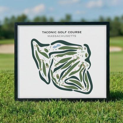 Taconic Golf Course, Massachusetts - Printed Golf Courses