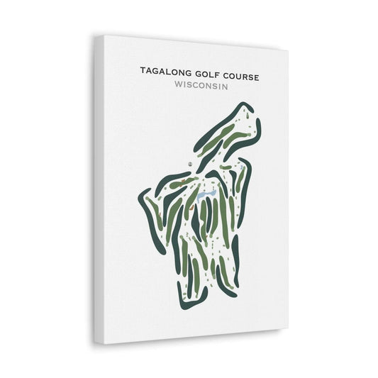 Tagalong Golf Course, Wisconsin - Printed Golf Course