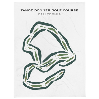 Tahoe Donner Golf Course, California - Printed Golf Courses