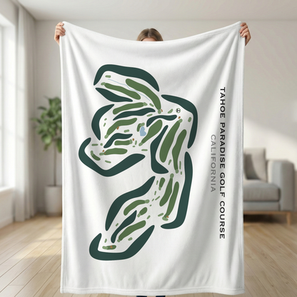 Tahoe Paradise Golf Course, California - Printed Golf Courses