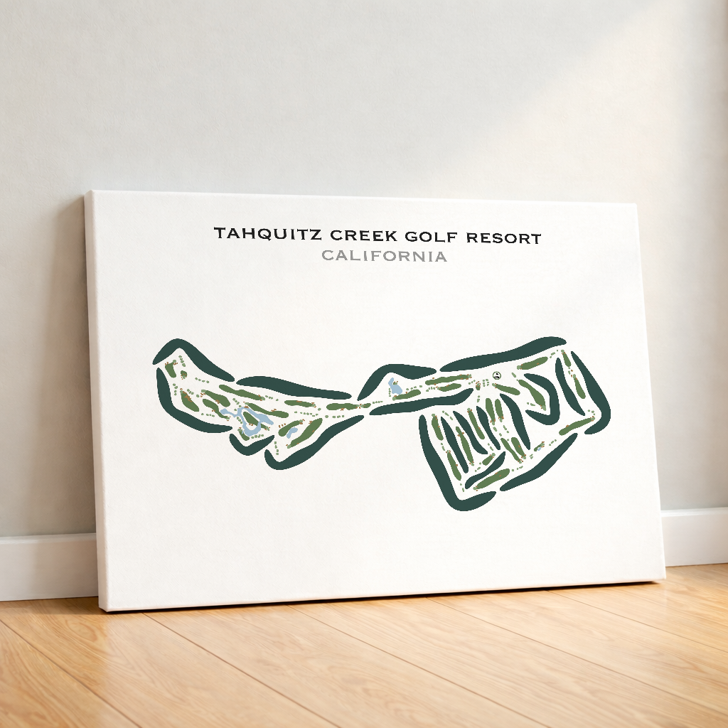 Tahquitz Creek Golf Resort, California - Printed Golf Courses