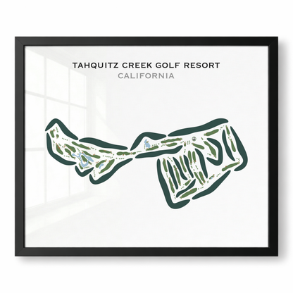 Tahquitz Creek Golf Resort, California - Printed Golf Courses