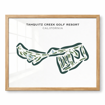 Tahquitz Creek Golf Resort, California - Printed Golf Courses