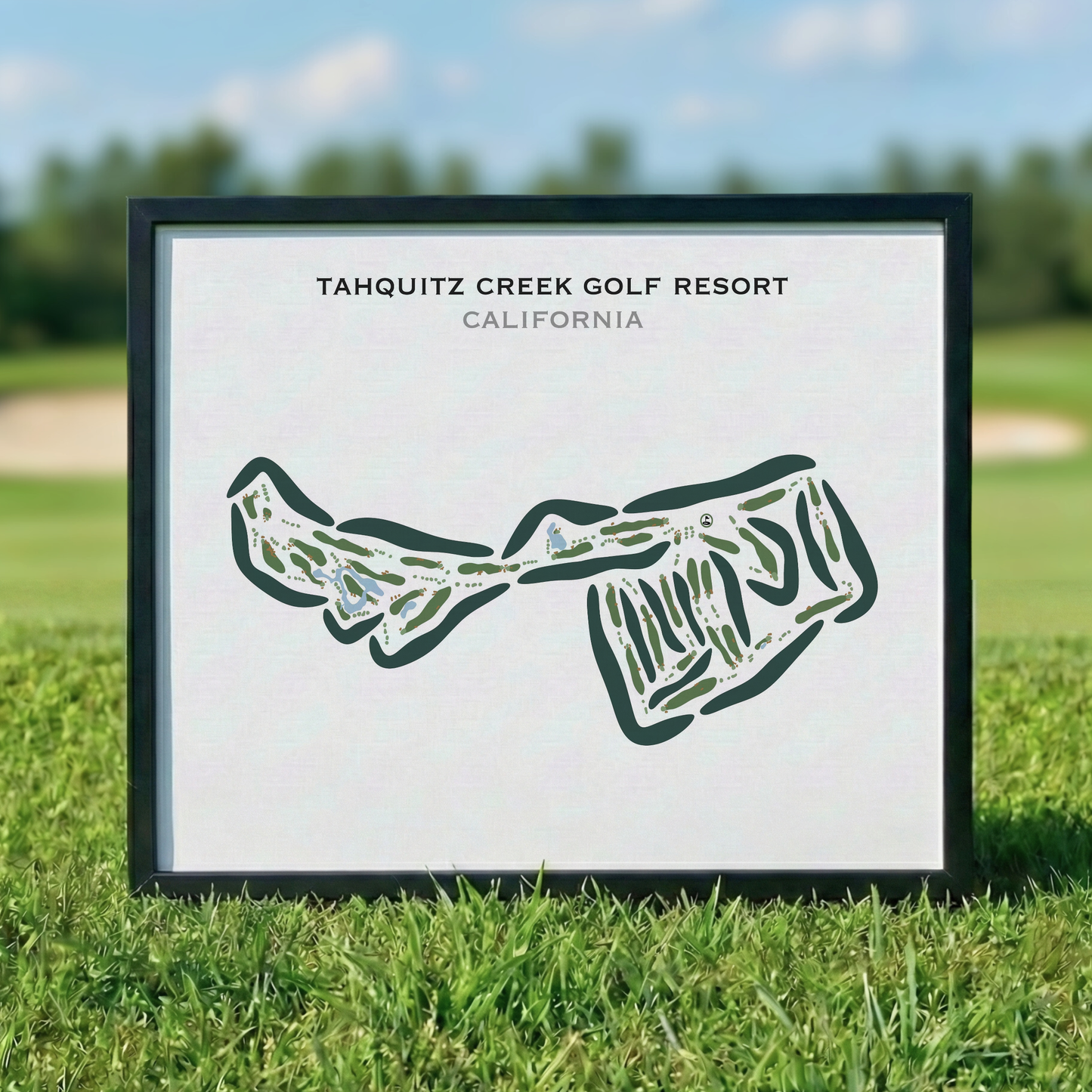 Tahquitz Creek Golf Resort, California - Printed Golf Courses