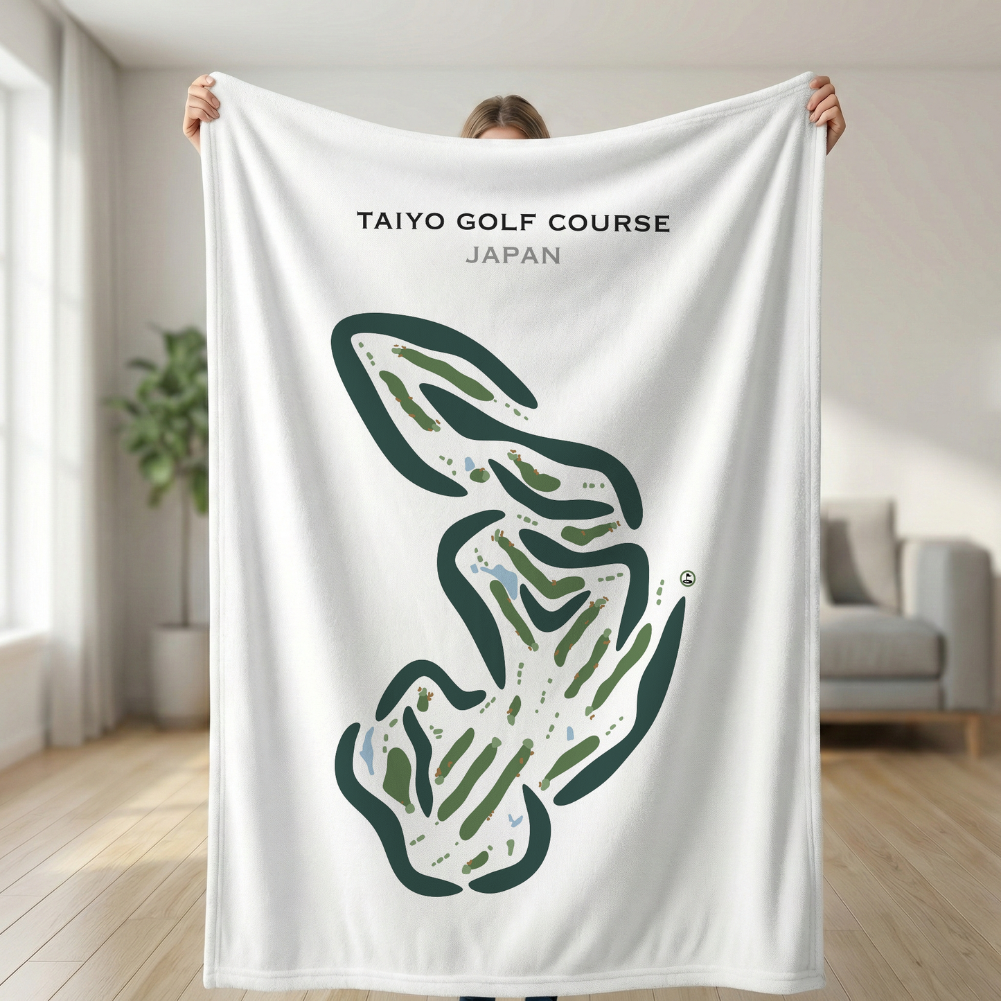Taiyo Golf Course, Japan - Printed Golf Courses