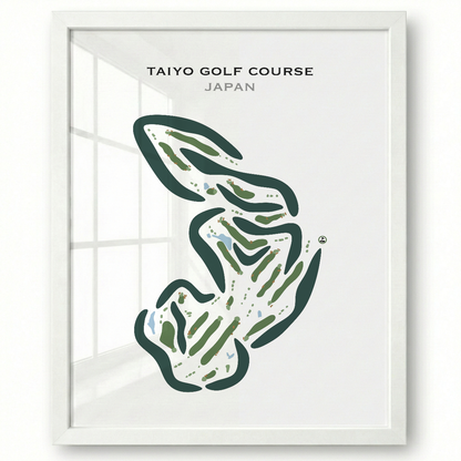 Taiyo Golf Course, Japan - Printed Golf Courses