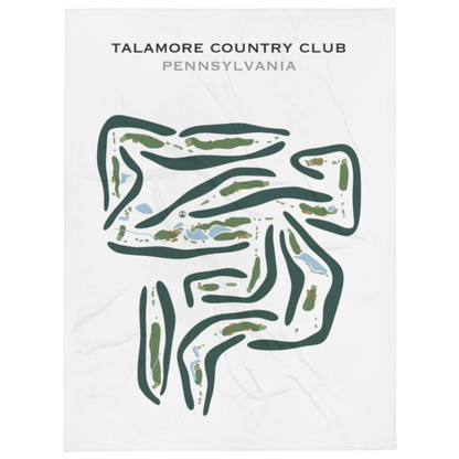 Talamore Country Club, Pennsylvania - Printed Golf Courses