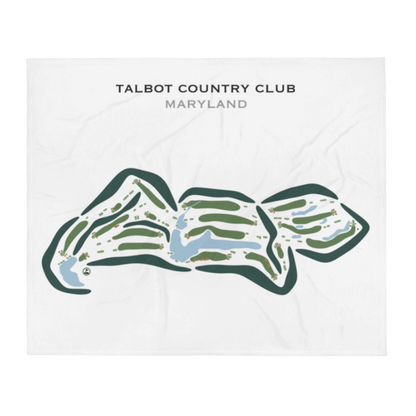 Talbot Country Club, Maryland - Printed Golf Courses