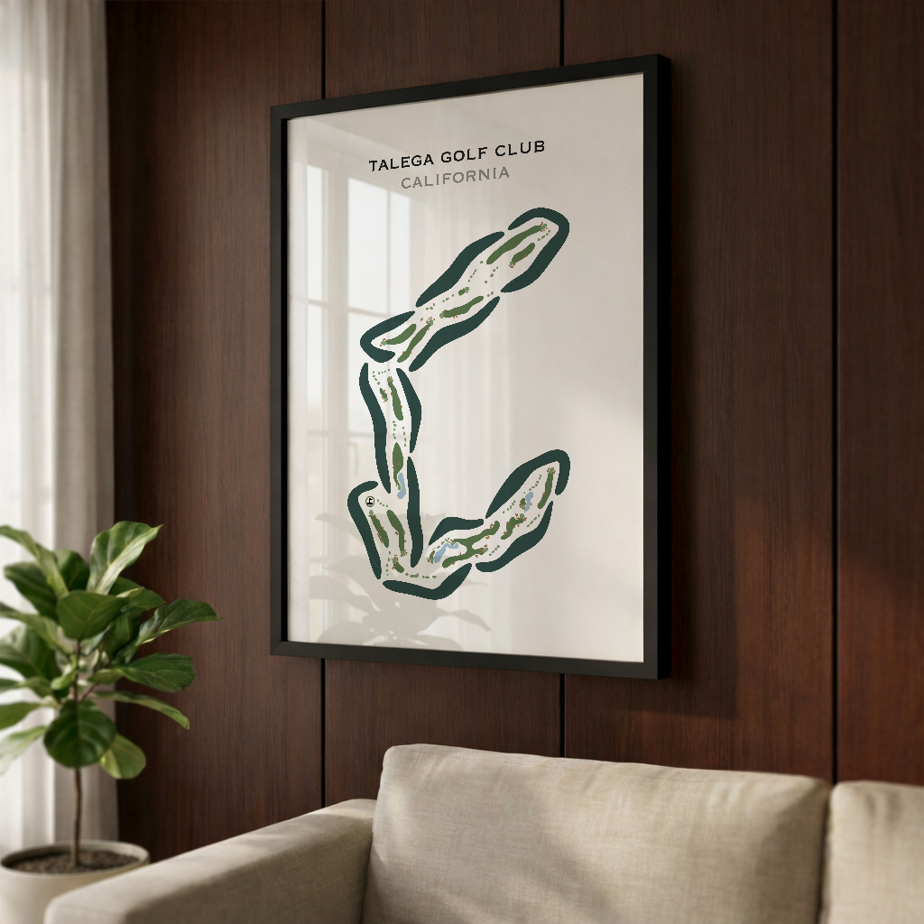 Talega Golf Club, California - Printed Golf Course