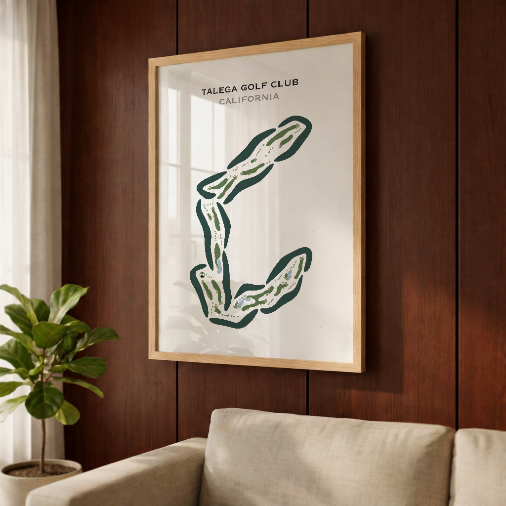 Talega Golf Club, California - Printed Golf Course