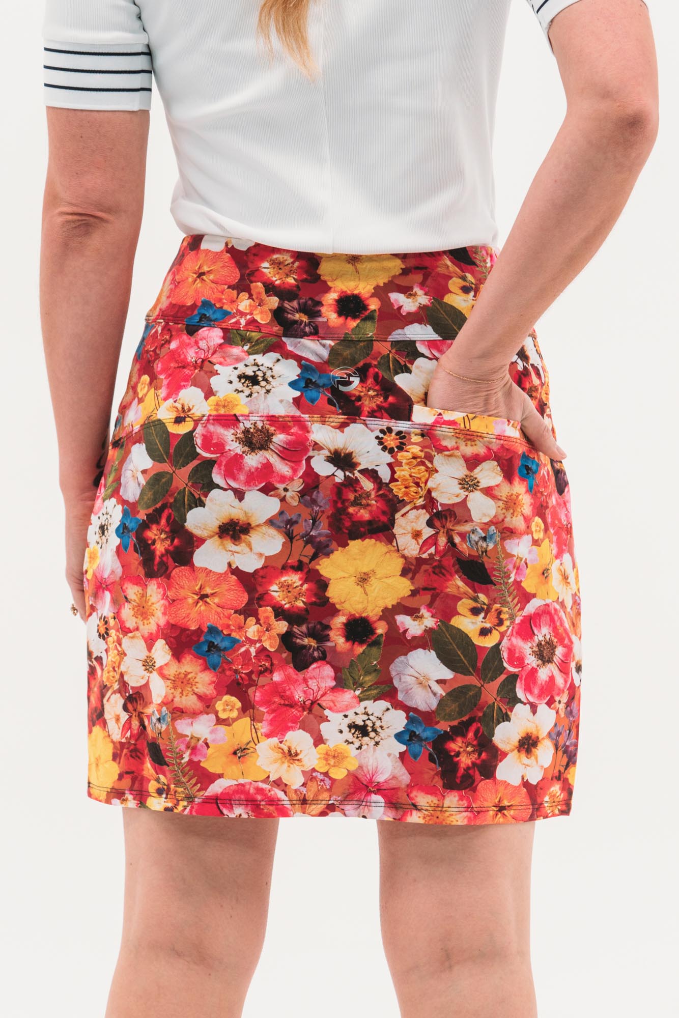 Pressed Floral Skirt