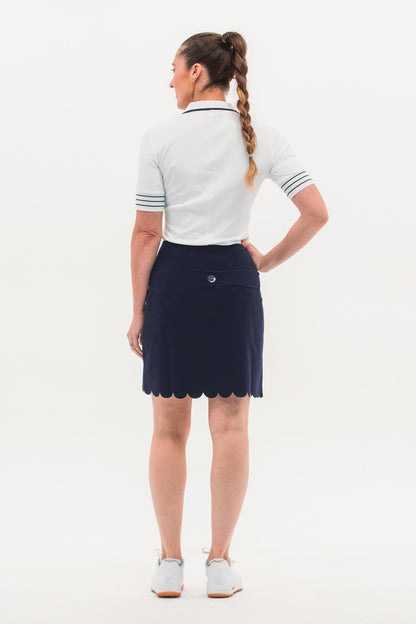 Core Scallop Hem Skirt