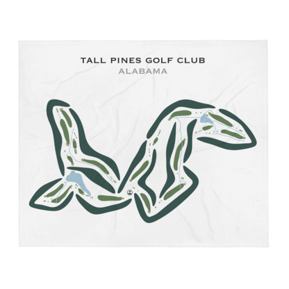 Tall Pines Golf Club, Alabama - Printed Golf Courses