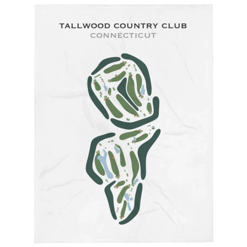 Tallwood Country Club, Connecticut - Printed Golf Courses
