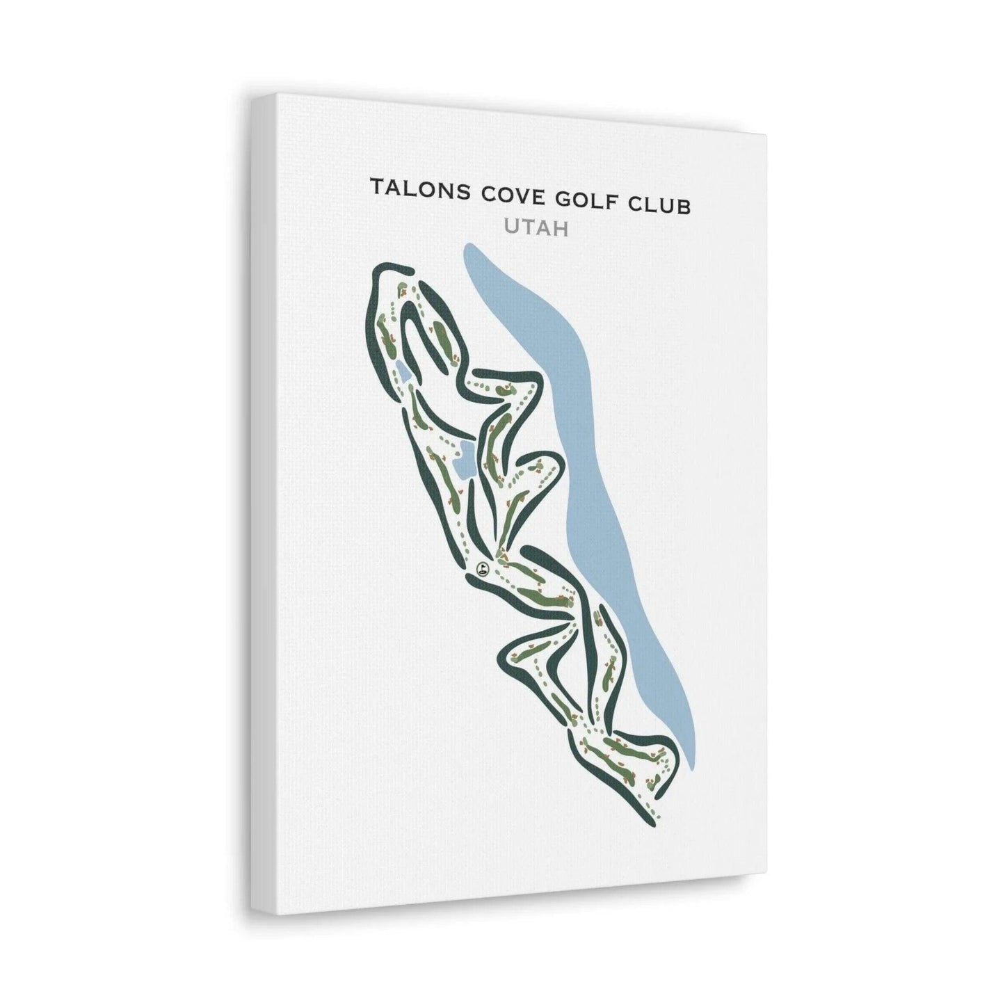 Talons Cove Golf Club, Saratoga Springs Utah - Printed Golf Courses