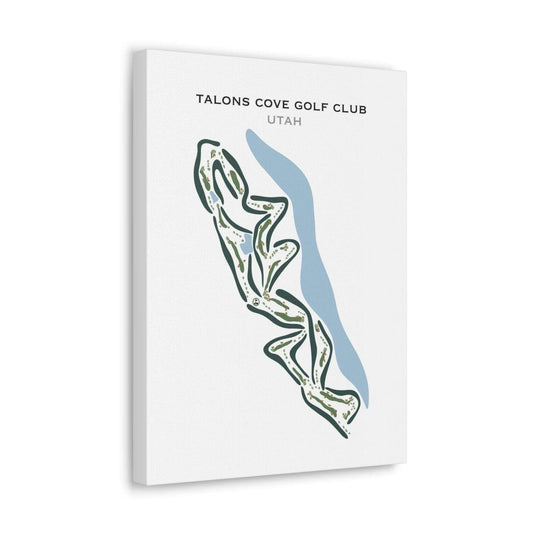 Talons Cove Golf Club, Saratoga Springs Utah - Printed Golf Courses