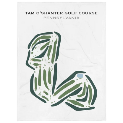 Tam O'Shanter Golf Course, Pennsylvania - Printed Golf Courses