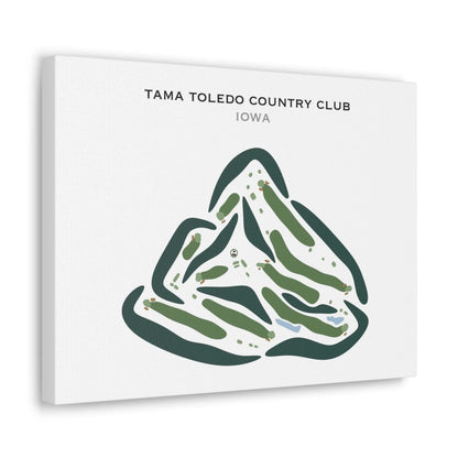 Tama Toledo Country Club, Iowa - Printed Golf Courses