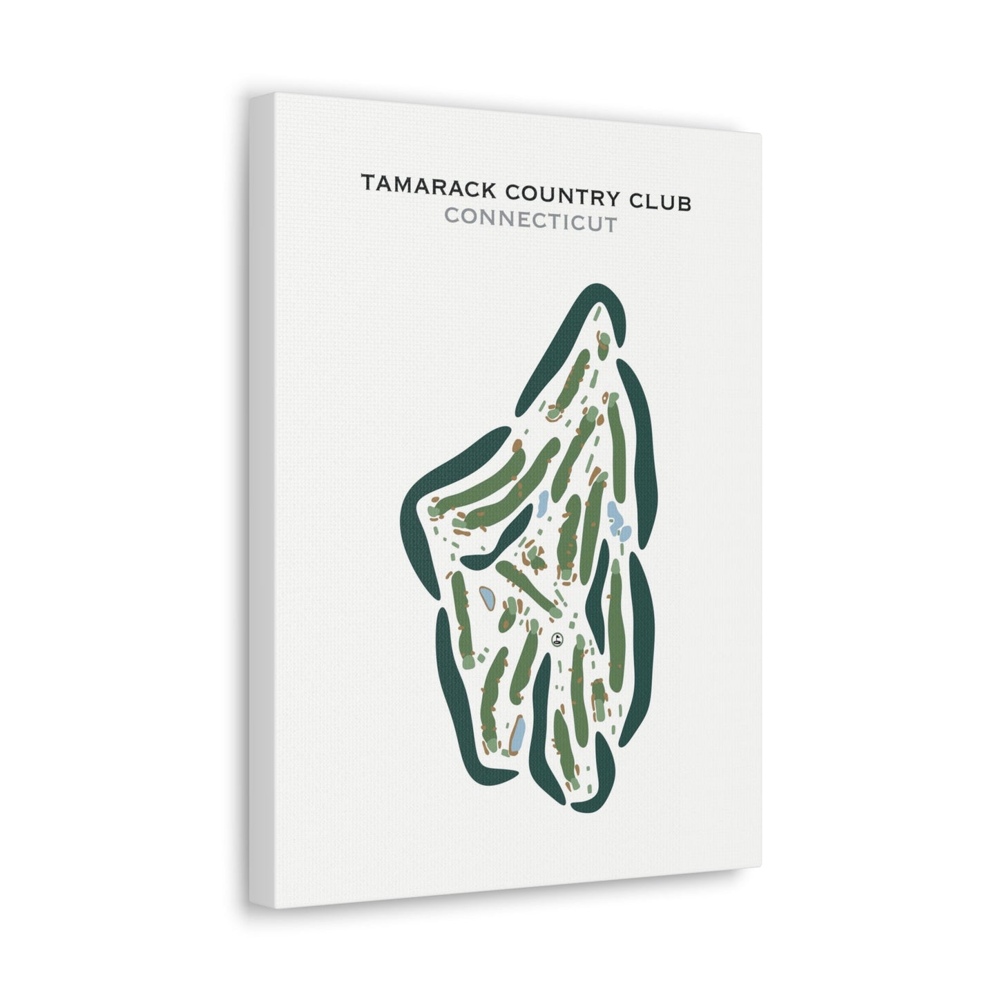 Tamarack Country Club, Connecticut - Printed Golf Courses