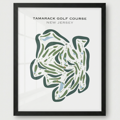 Tamarack Golf Course, New Jersey - Printed Golf Courses