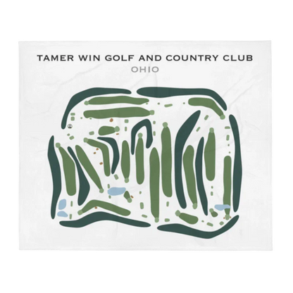 Tamer Win Golf & Country Club, Ohio - Printed Golf Courses