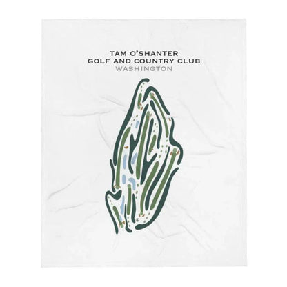 Tam o'Shanter Golf and Country Club, Washington - Printed Golf Courses