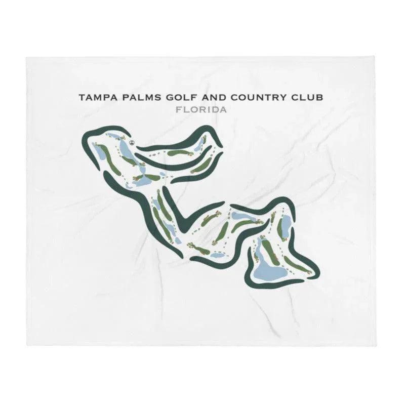 Tampa Palms Golf & Country Club, Florida - Printed Golf Courses