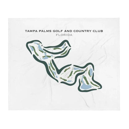 Tampa Palms Golf & Country Club, Florida - Printed Golf Courses