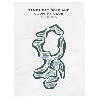 Tampa Bay Golf & Country Club, Florida - Printed Golf Courses