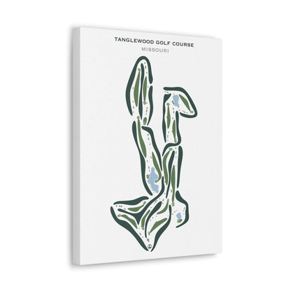 Tanglewood Golf Course, Missouri - Printed Golf Courses