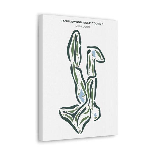 Tanglewood Golf Course, Missouri - Printed Golf Courses