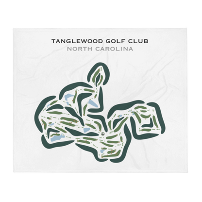 Tanglewood Golf Club, North Carolina - Printed Golf Courses
