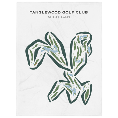 Tanglewood Golf Club, Michigan - Printed Golf Courses