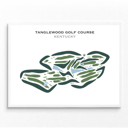 Tanglewood Golf Course, Kentucky - Printed Golf Courses