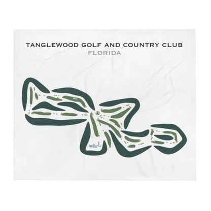 Tanglewood Golf and Country Club, Florida - Printed Golf Courses